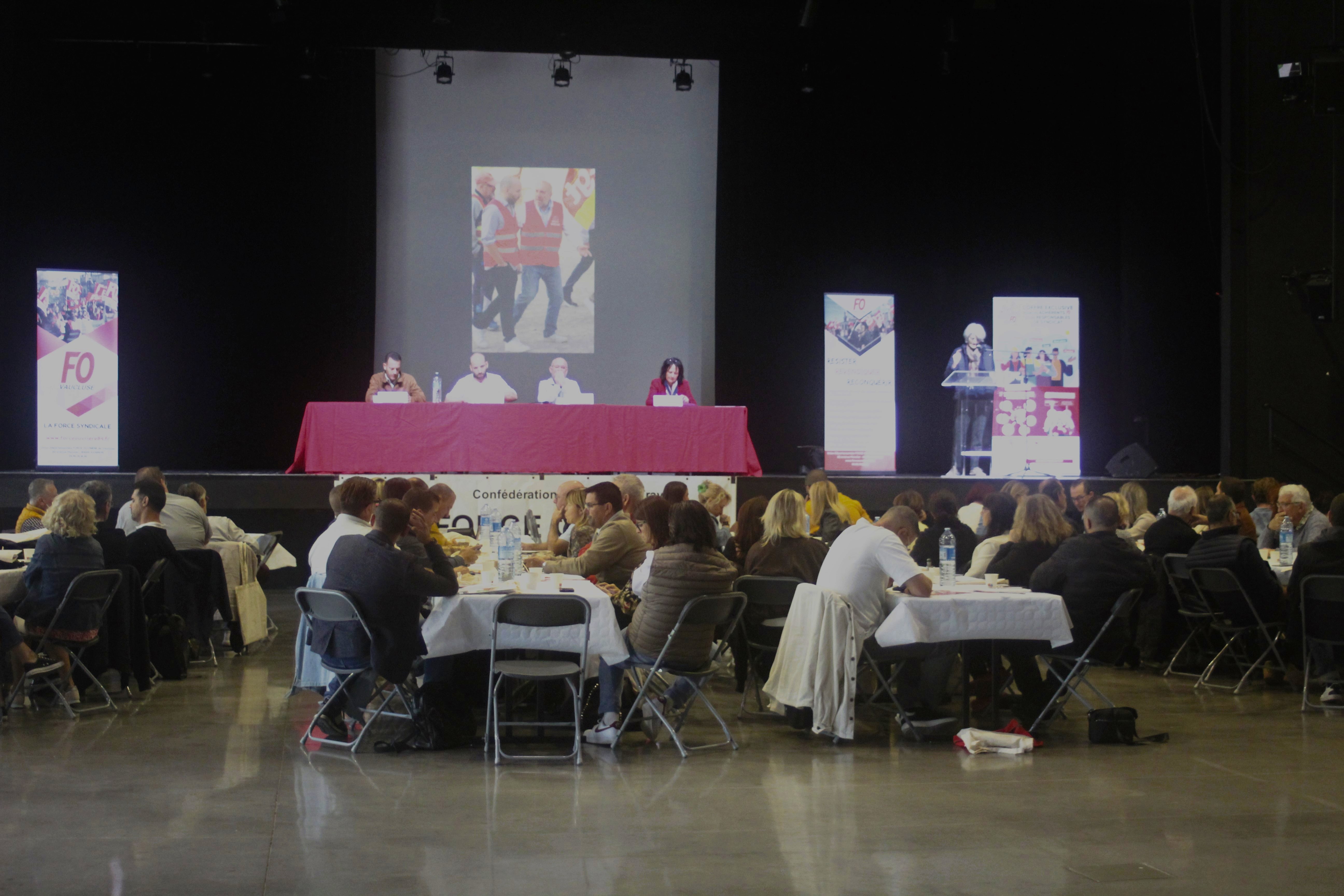 Comité général de l'Union Départementale Force Ouvrière de Vaucluse