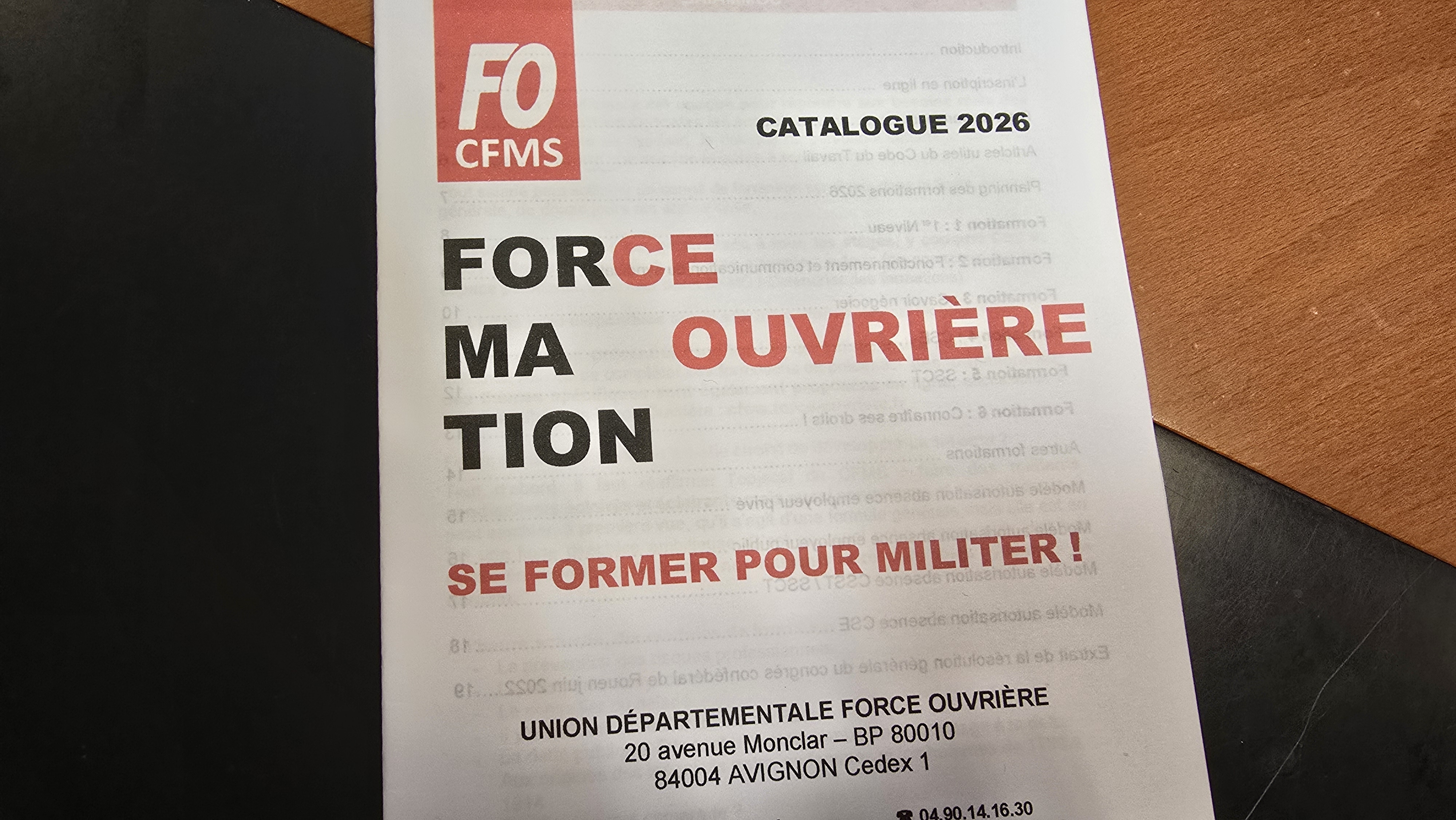 Le guide des formations FO 2026 est sorti !