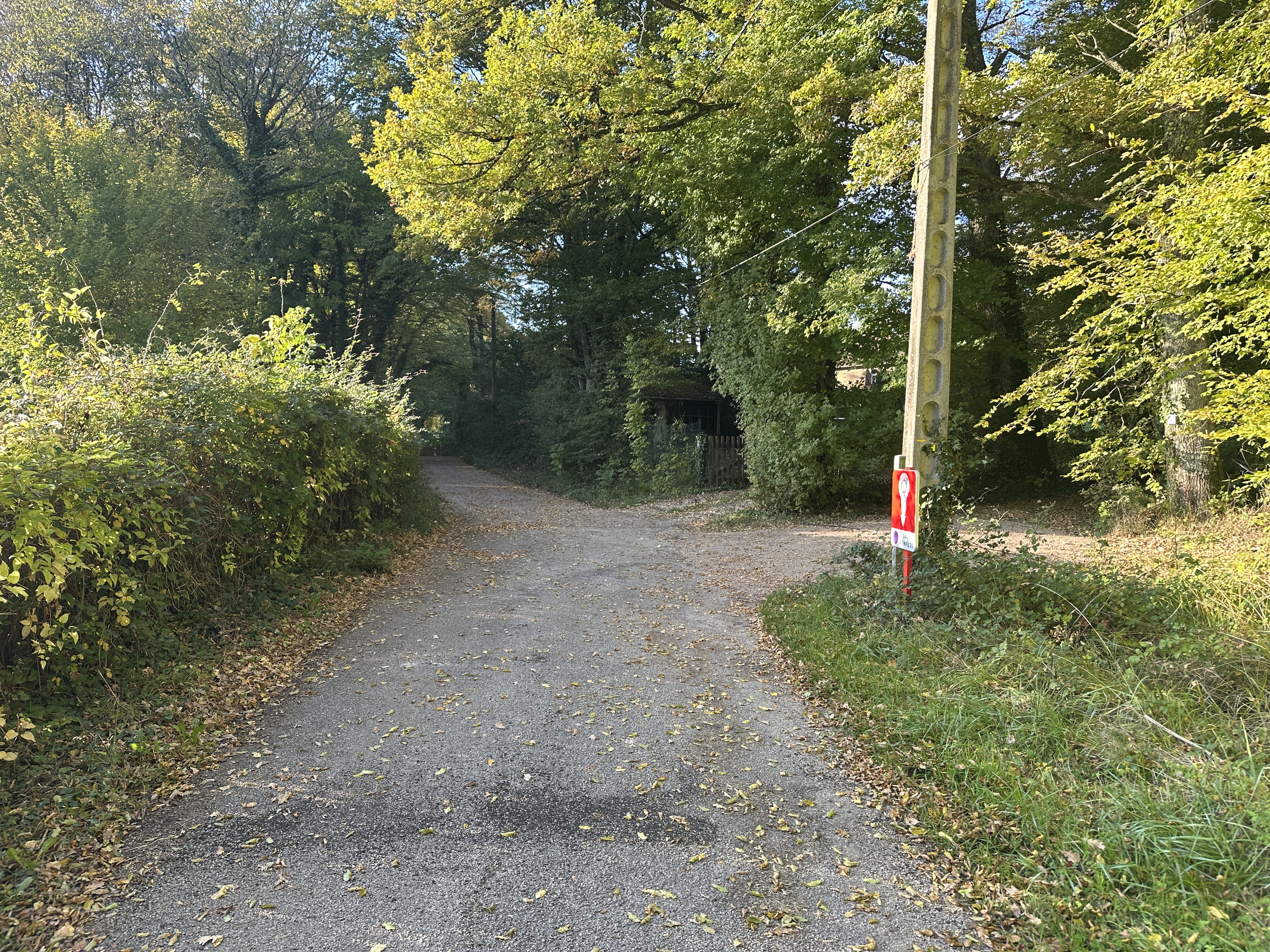 Travaux de voirie aux Perriers