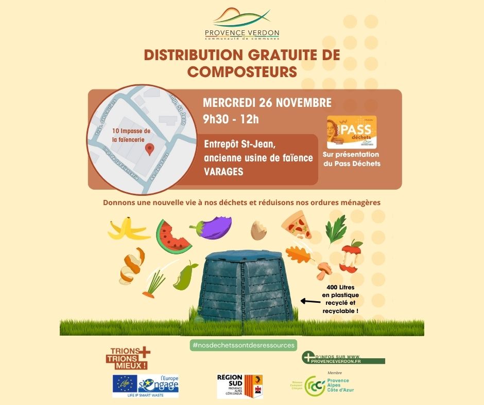 distribution de composteur