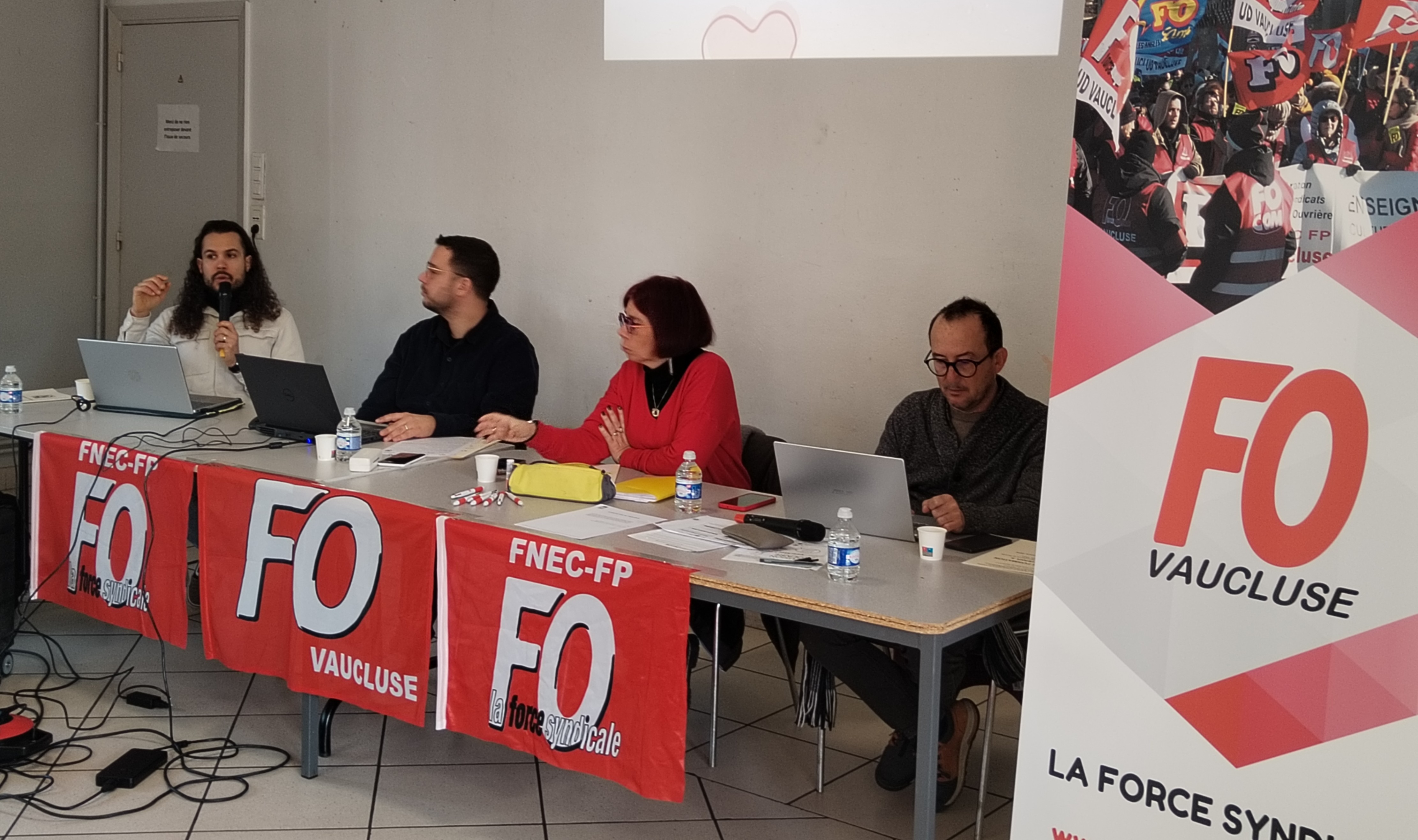 Stage de formation syndicale - Inclusion forcée