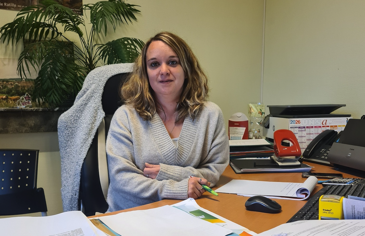 Laura Sallé, notre nouvelle secrétaire de mairie