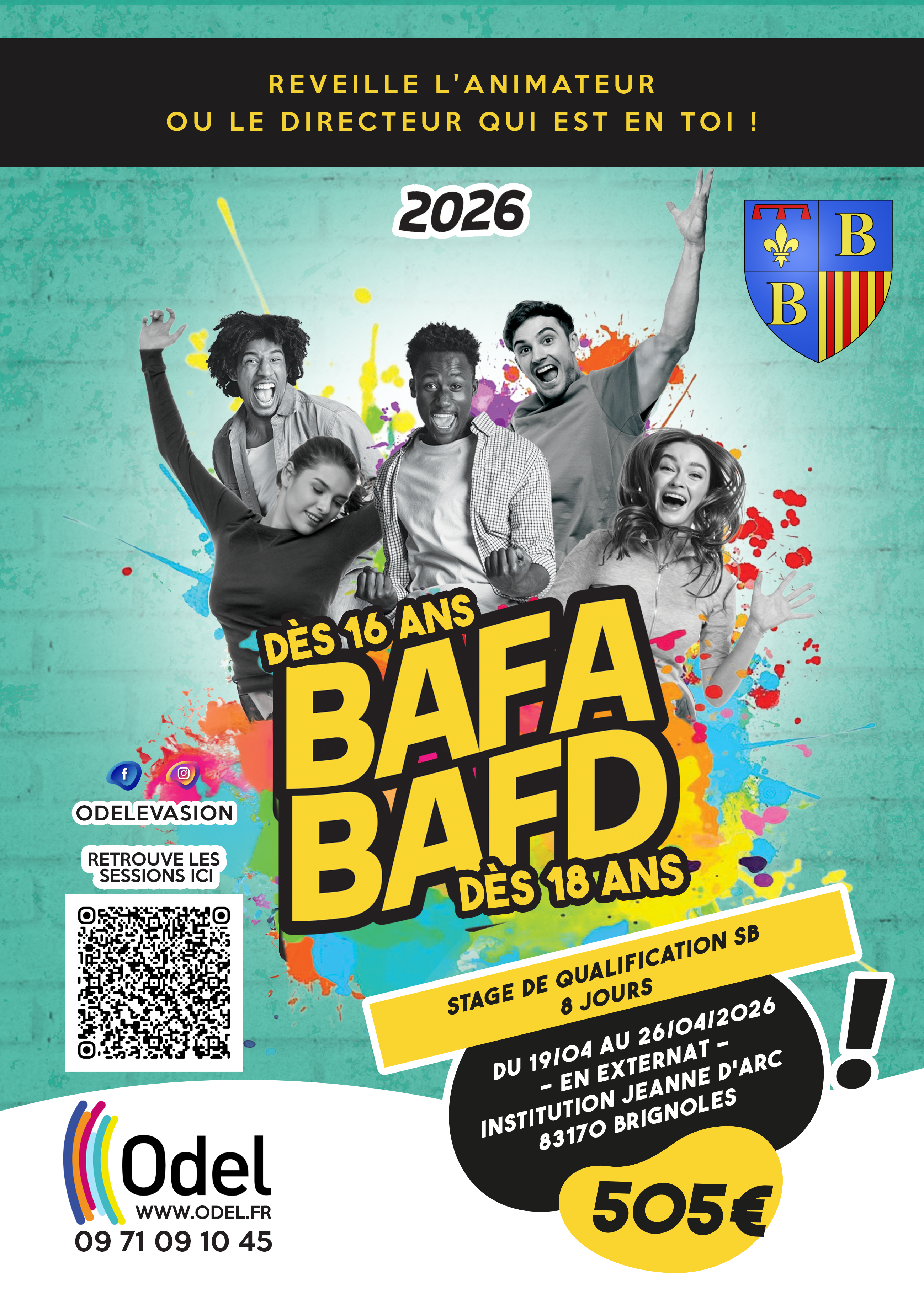 Formation BAFA surveillant de baignade