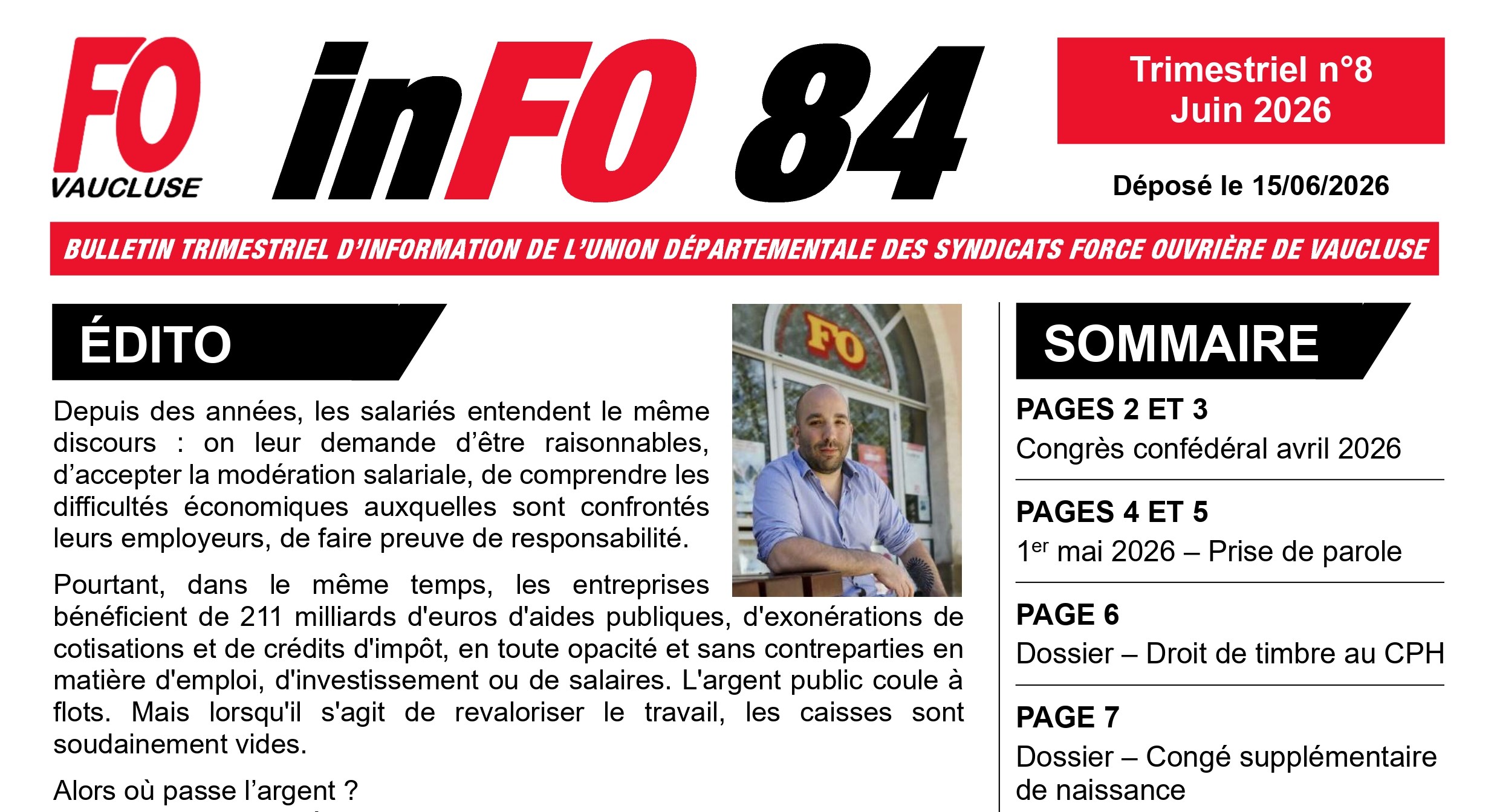 - inFO 84 n°8 - Juin 2026