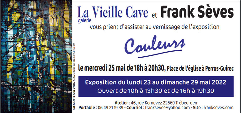 Exposition La Vieille Cave Perros-Guirec 2022