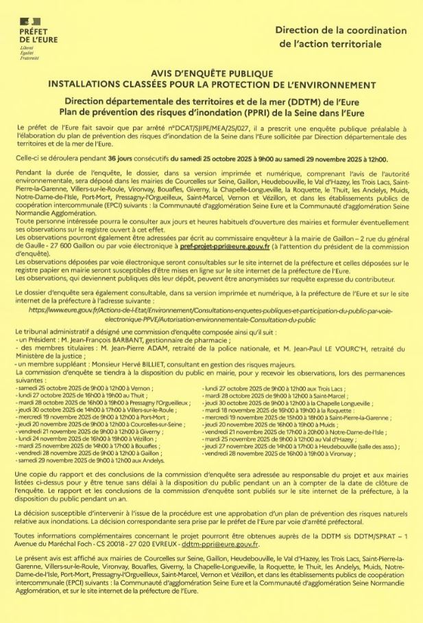 2025 avis enquete publique site pp