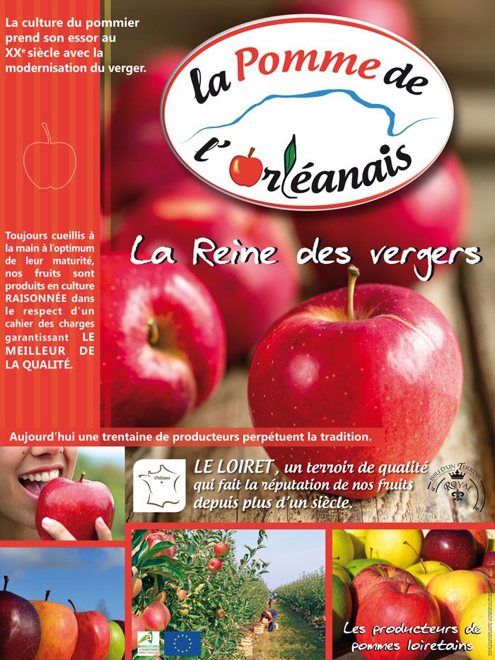 Coveta affiche pommes