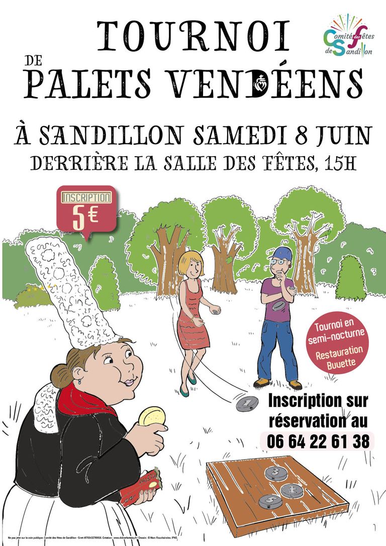 Cdf sandillon affiche 2024 palets