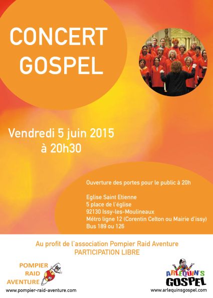 Affiche concert gospel v2