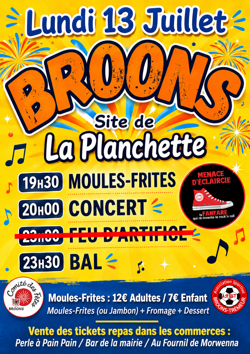 Affiche 2026 sans feu