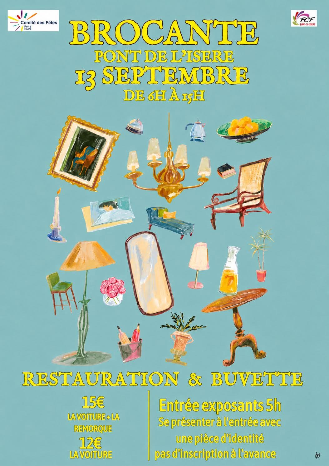 Brocantes-Pont-Isere