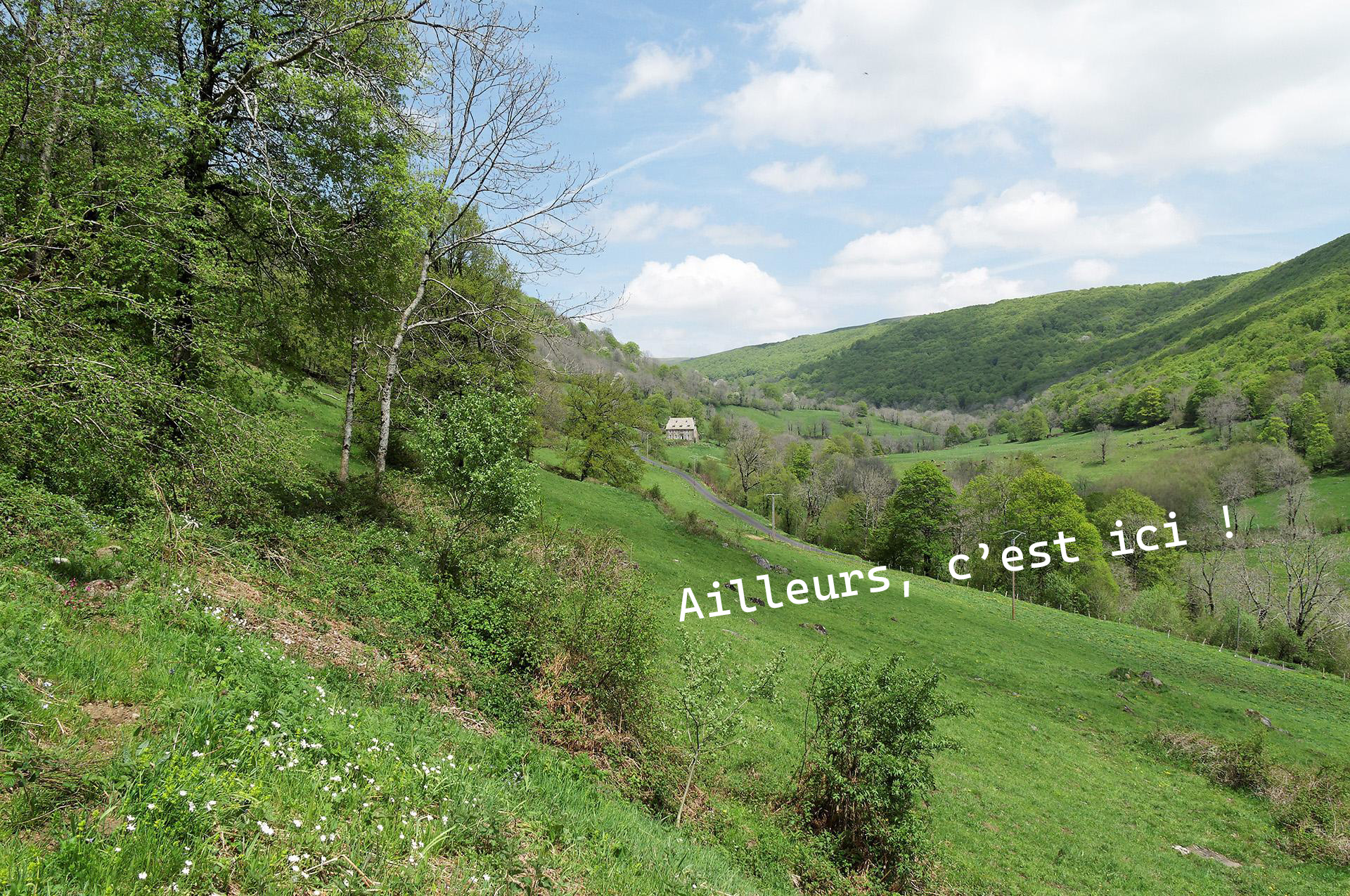La roussiere au printemps ailleurs 