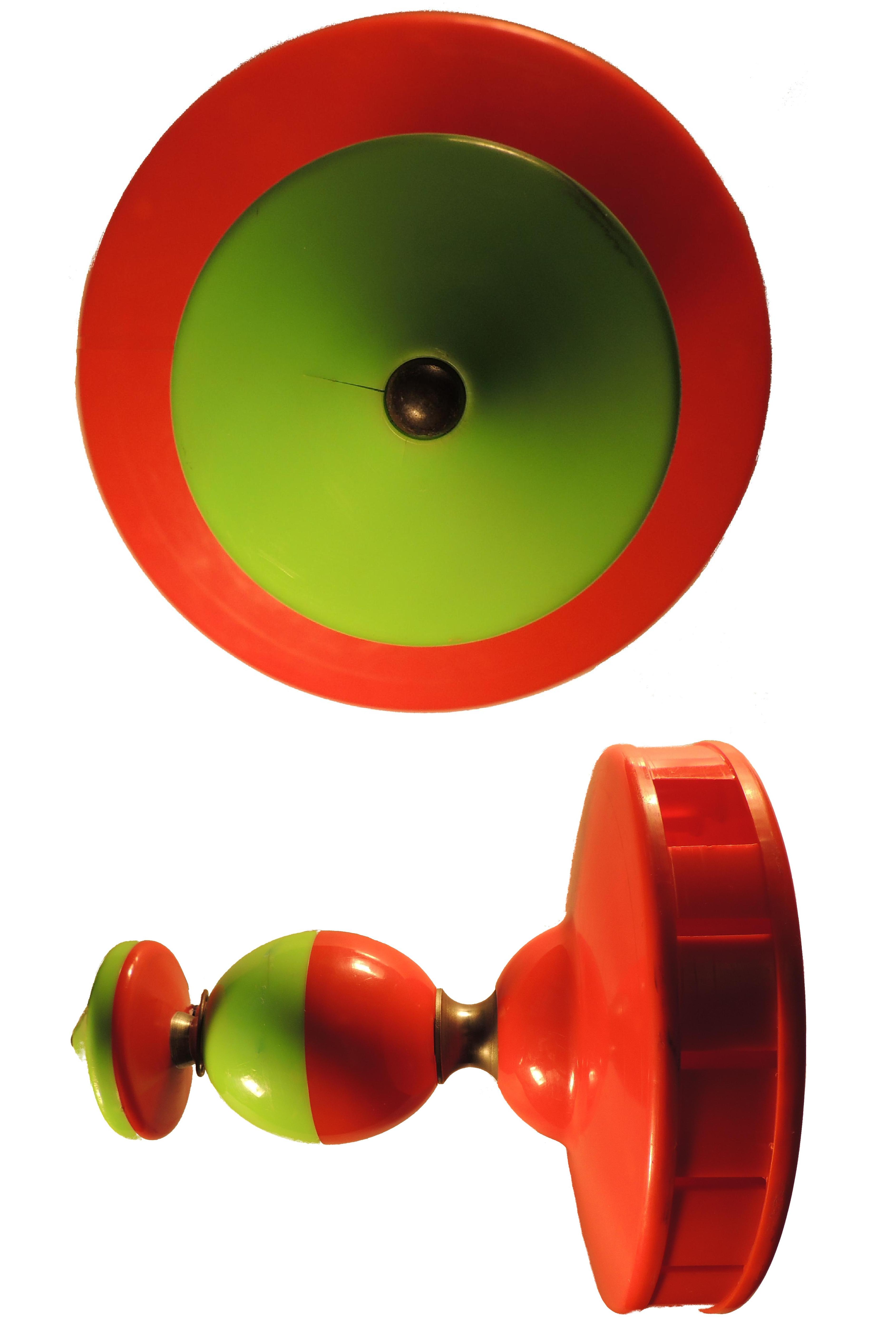 Diabolo toupie plastique