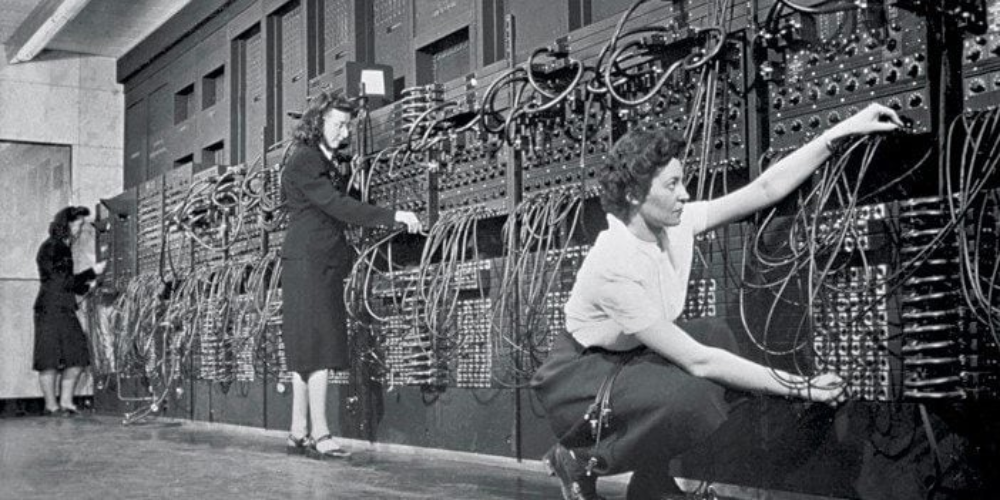 Eniac girls   intel archives