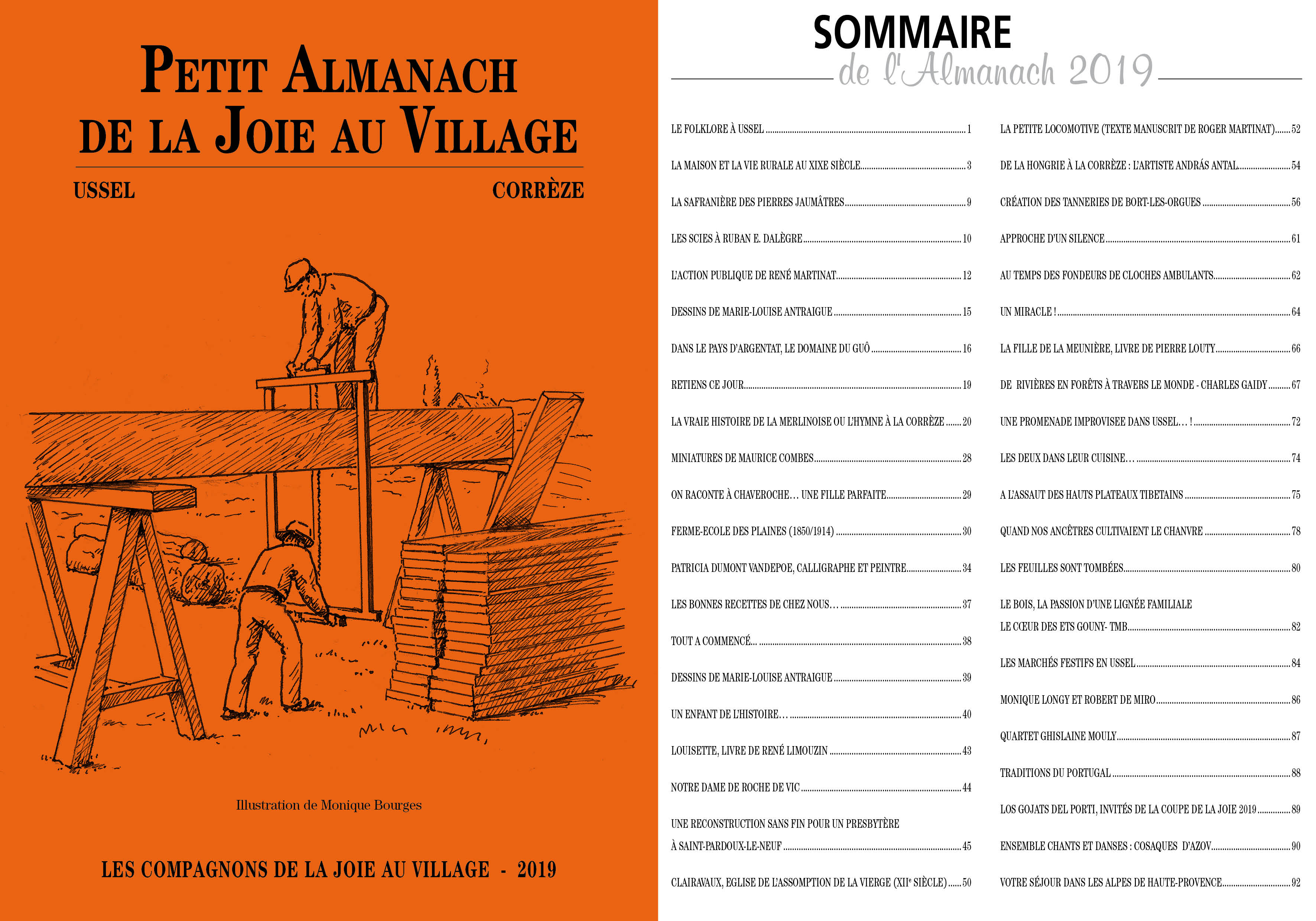 Couv almanach annee 2019