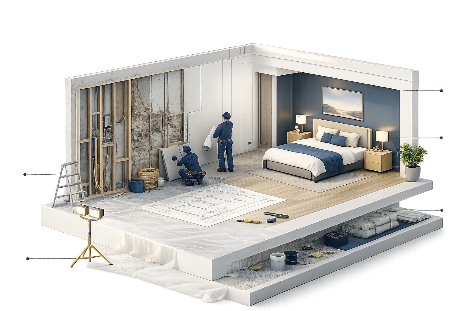 coordination travaux maison Vendée