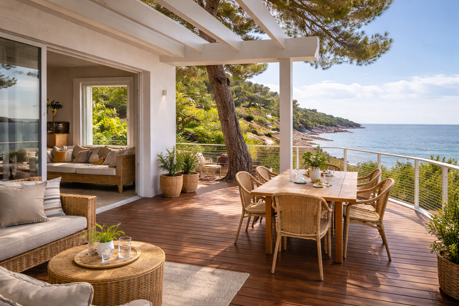 Villa en bord mer ensoleillee vendee altis habitat