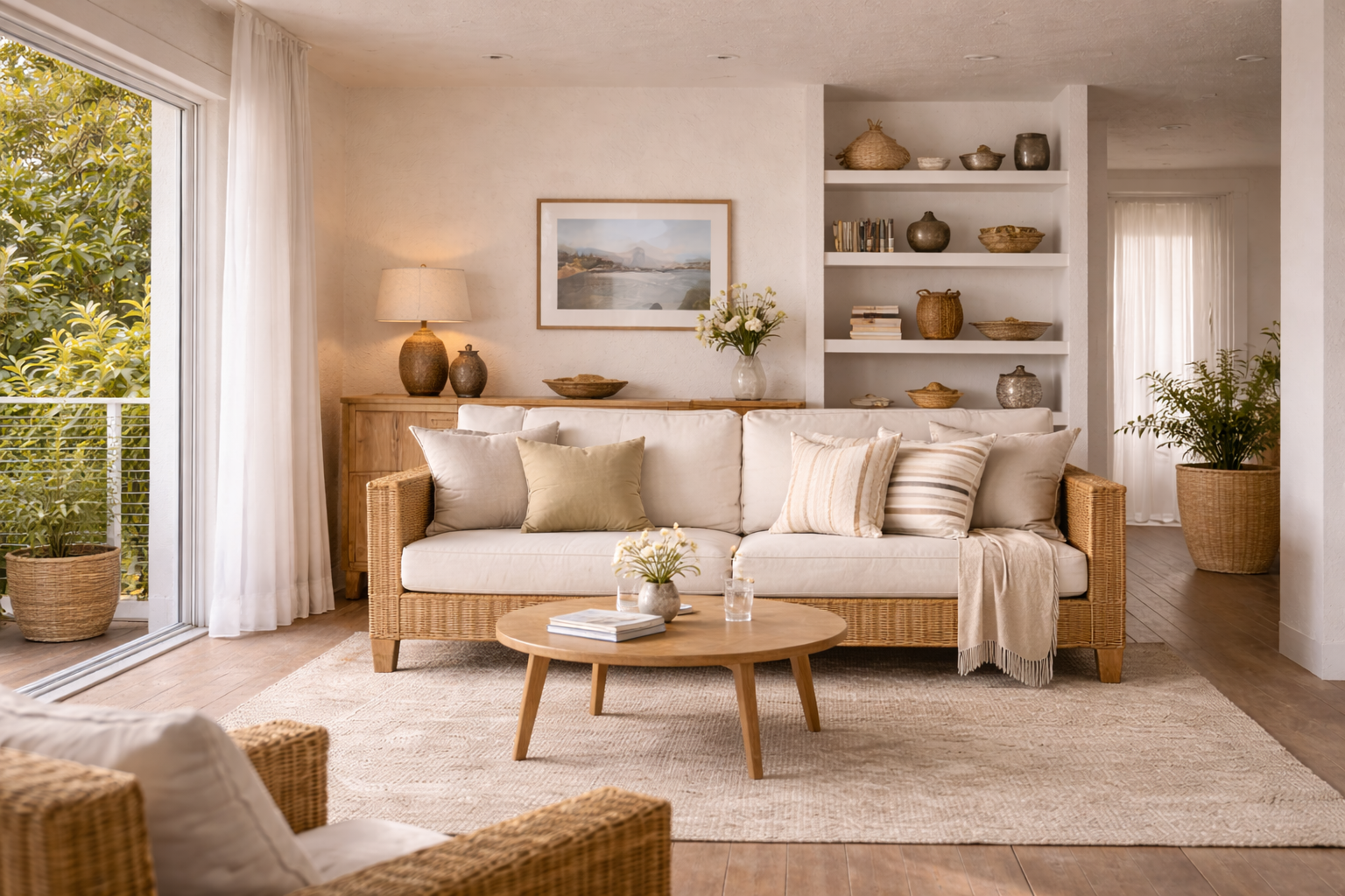 Salon ouverture mer maison bord de mer altis habitat