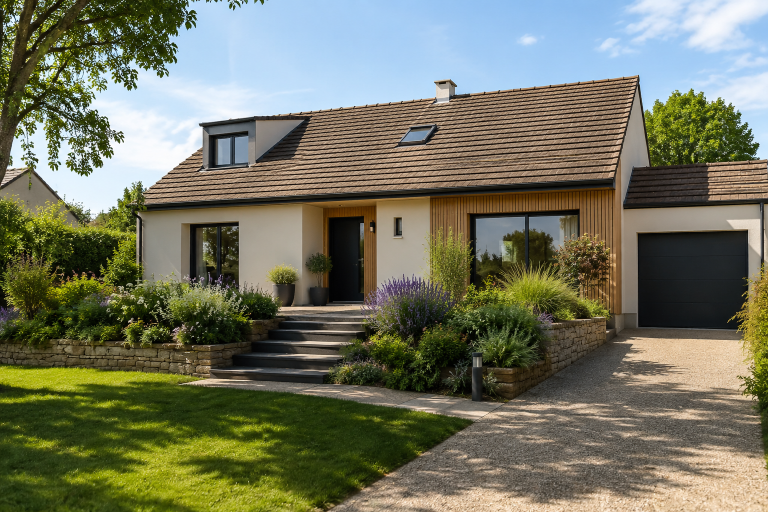 Maison annees 80 renovee vendee