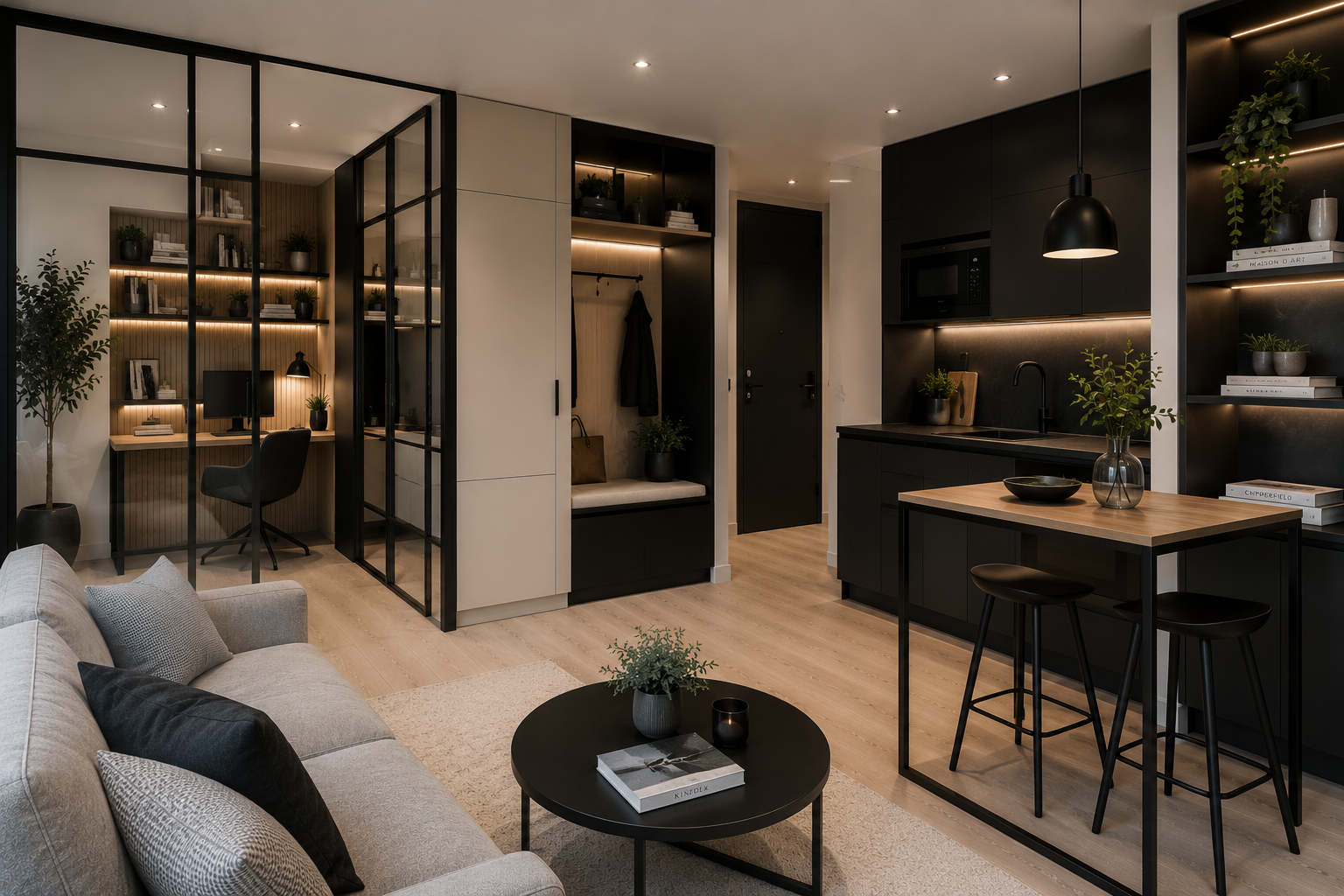 Amenagement sur mesure petite surface