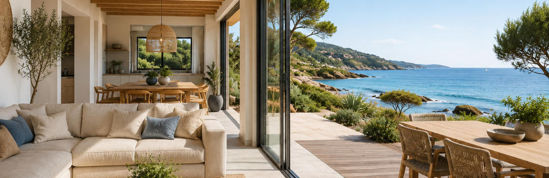 Comment ouvrir une maison sur l’extérieur en bord de mer ?