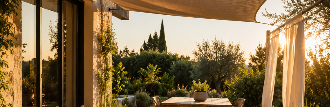 Comment créer de l’ombre sur une terrasse sans l’assombrir ?