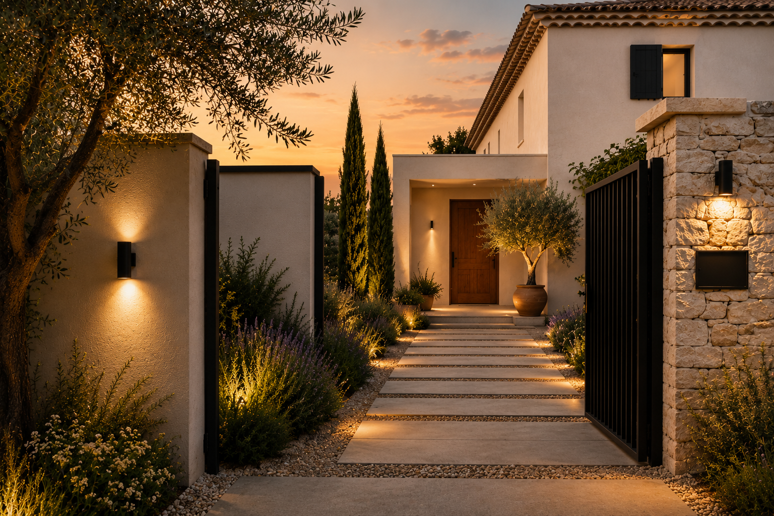 Entree maison premiere impression exterieur altis