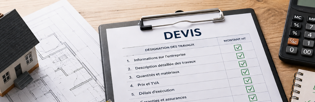 Avant de signer un devis travaux, vérifiez ces 10 points