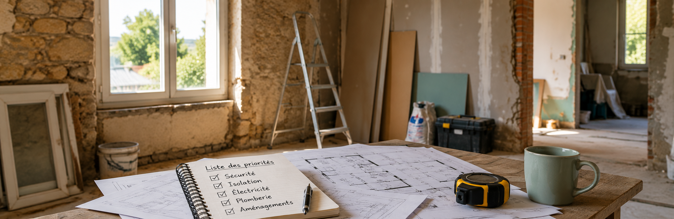 Vous avez acheté une maison : quelles étapes avant les travaux ?