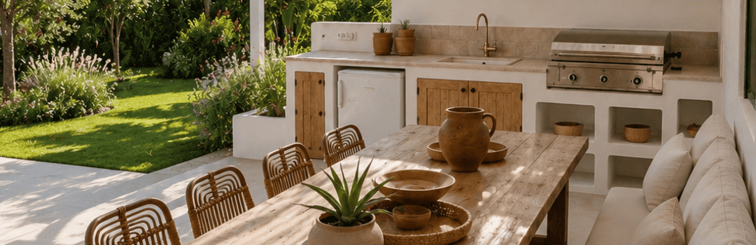 6 cuisines d’été pour imaginer un extérieur convivial et élégant