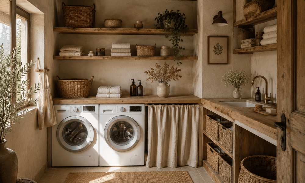 Une buanderie pleine de charme : 4 idées à retenir