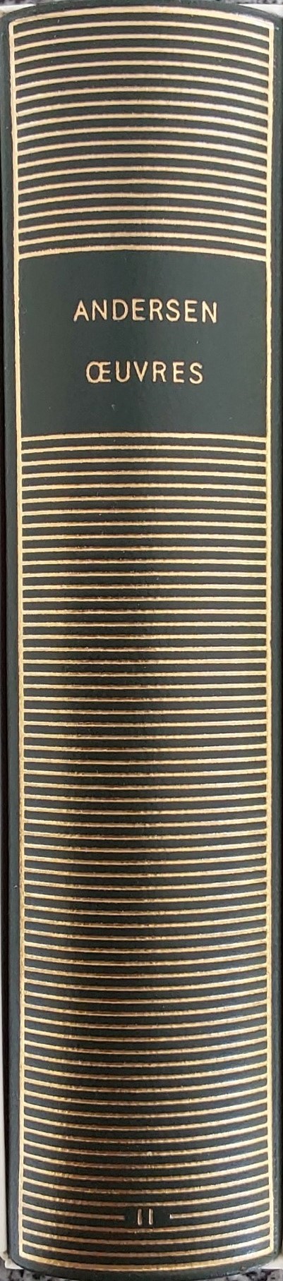 Volume 414 d'Andersen dans la Bibliothèque de la Pléiade.