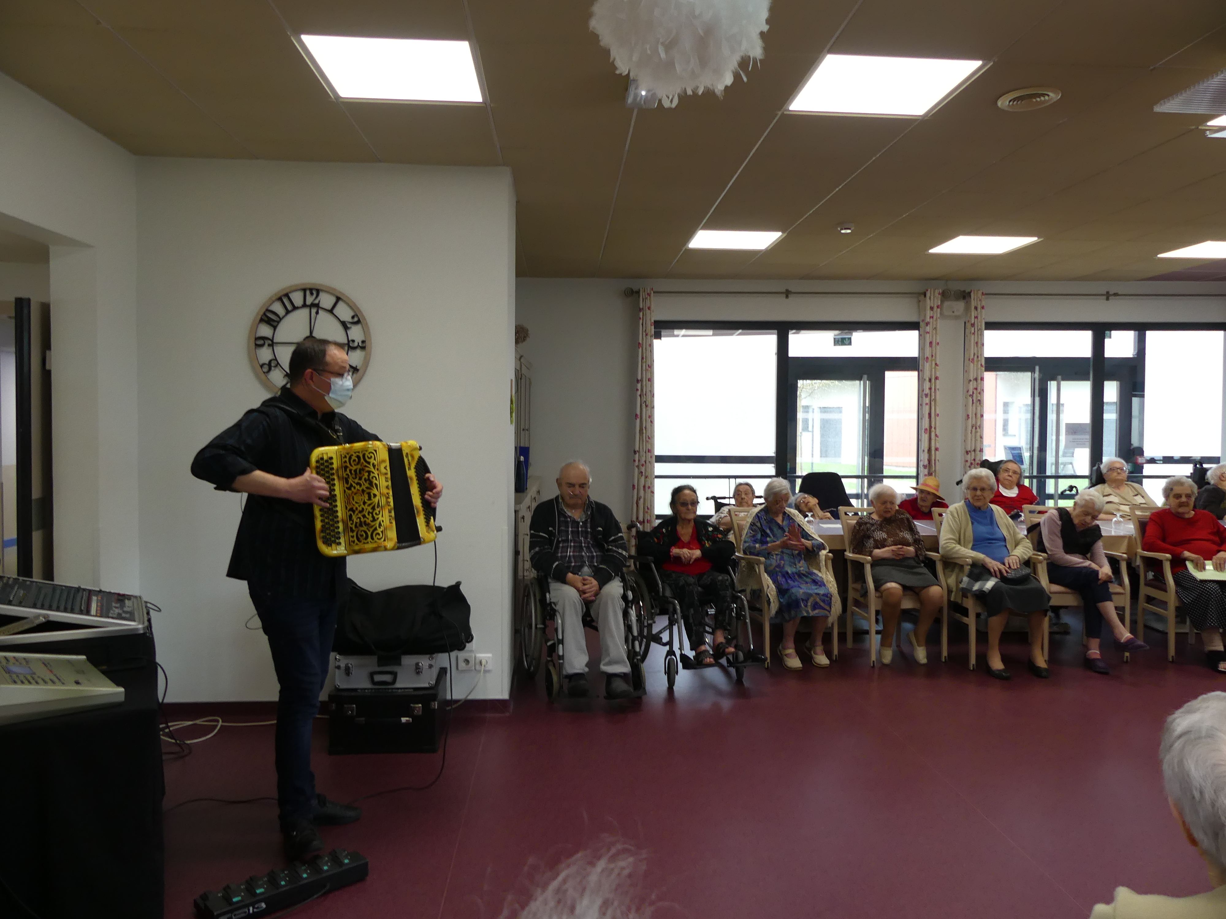 Animation ehpad st joseph ecueille