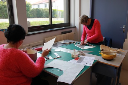 Réunion hebdomadaire des participants au Lycée des Métiers J-F Cail