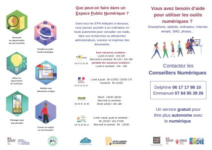  Permanences des conseillers numériques