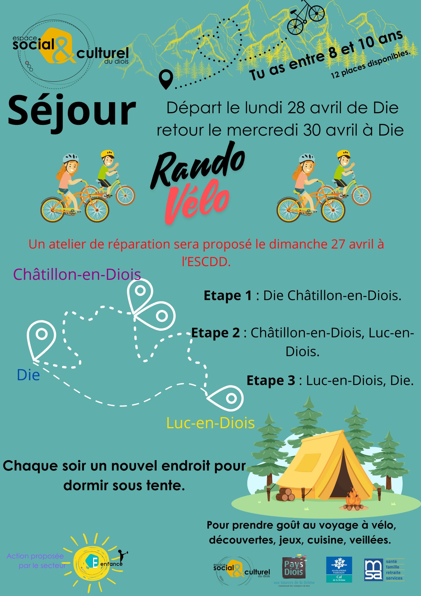 séjour enfants - 8 à 10 ans 