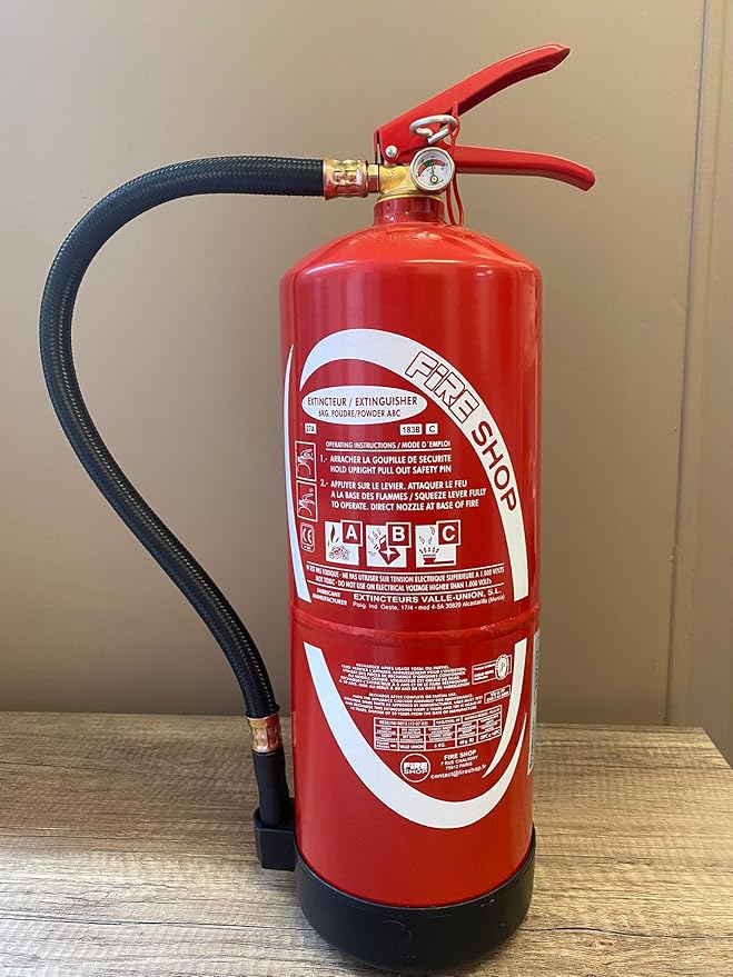 Faites verifier vos extincteurs