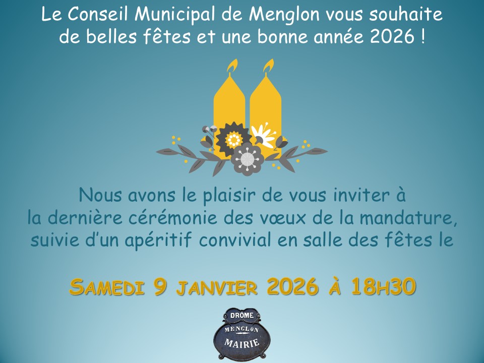 Voeux de la municipalité