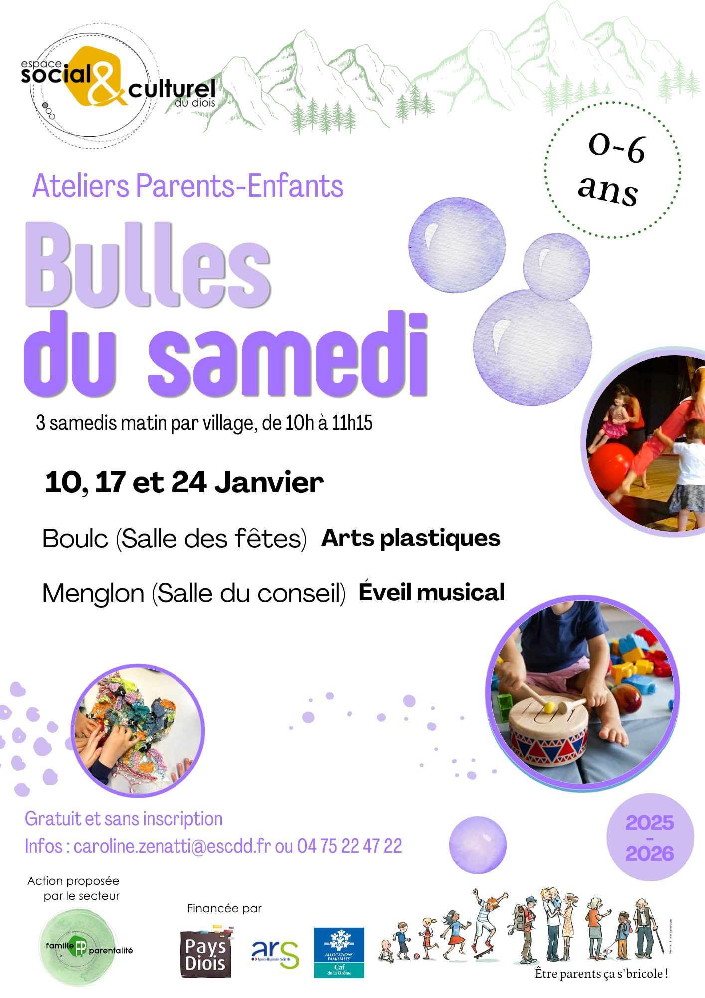Ateliers parents enfants