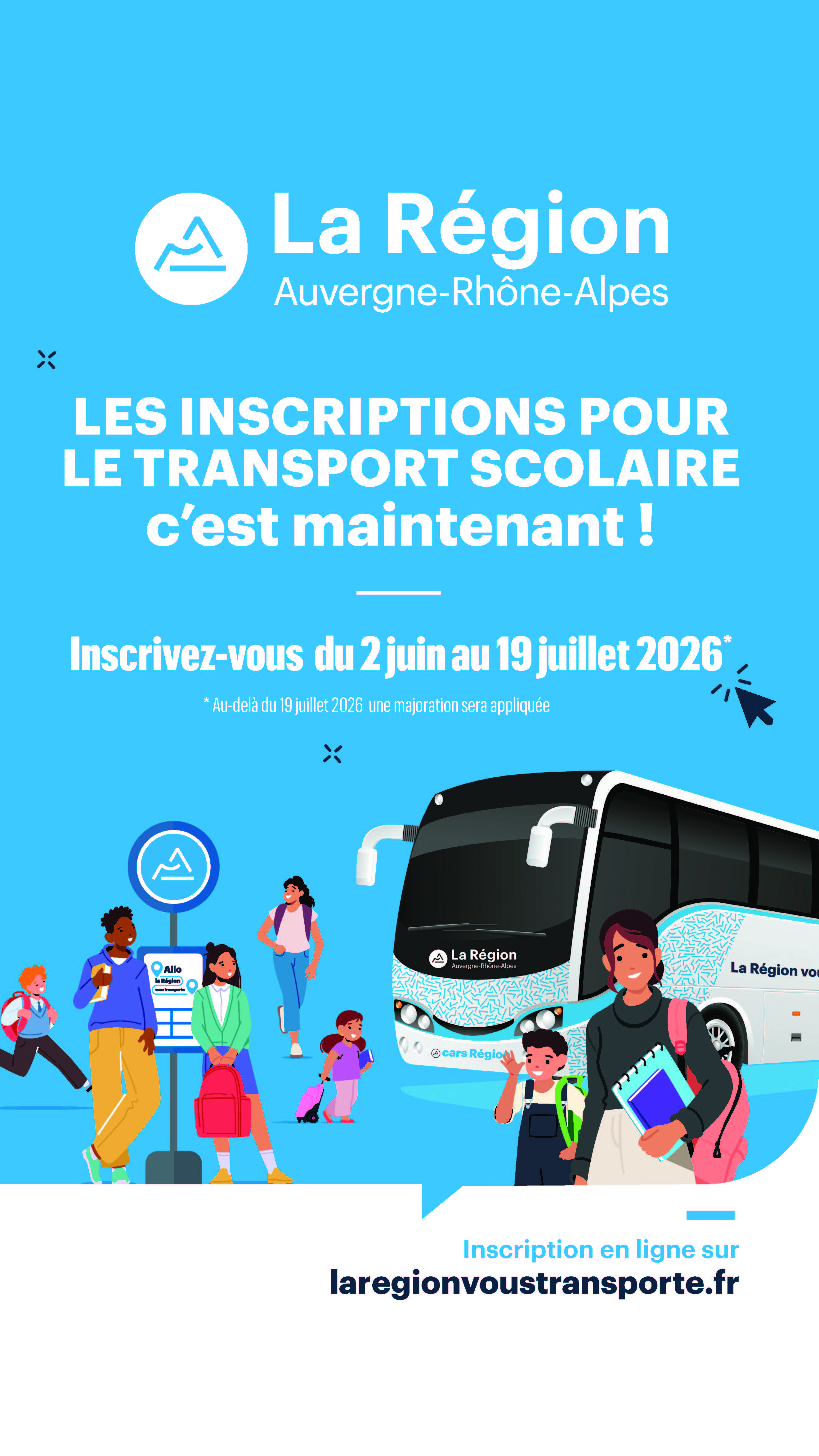 TR: Inscriptions aux transports scolaires 