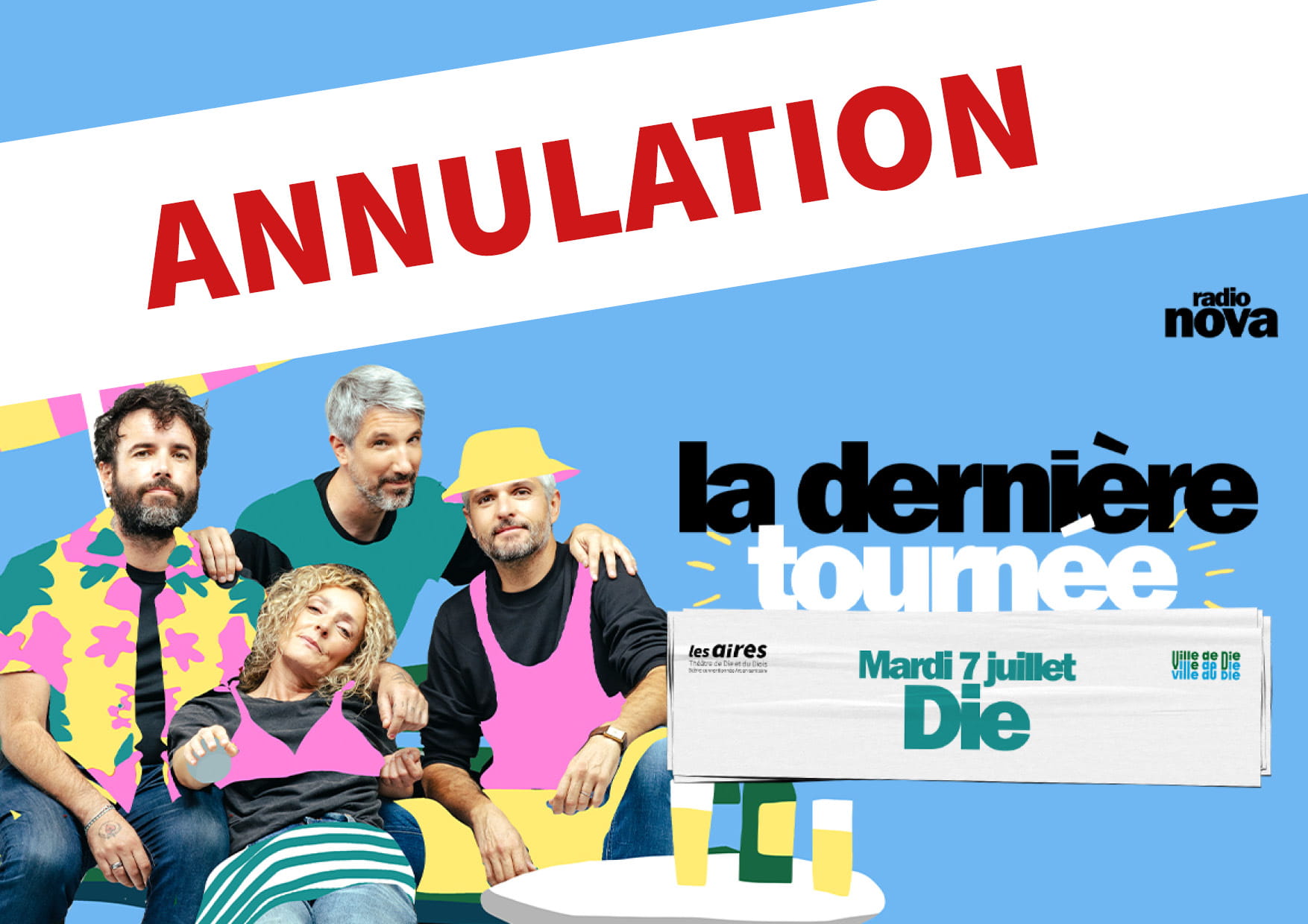 ‼️ ANNULATION événement "La dernièr" 