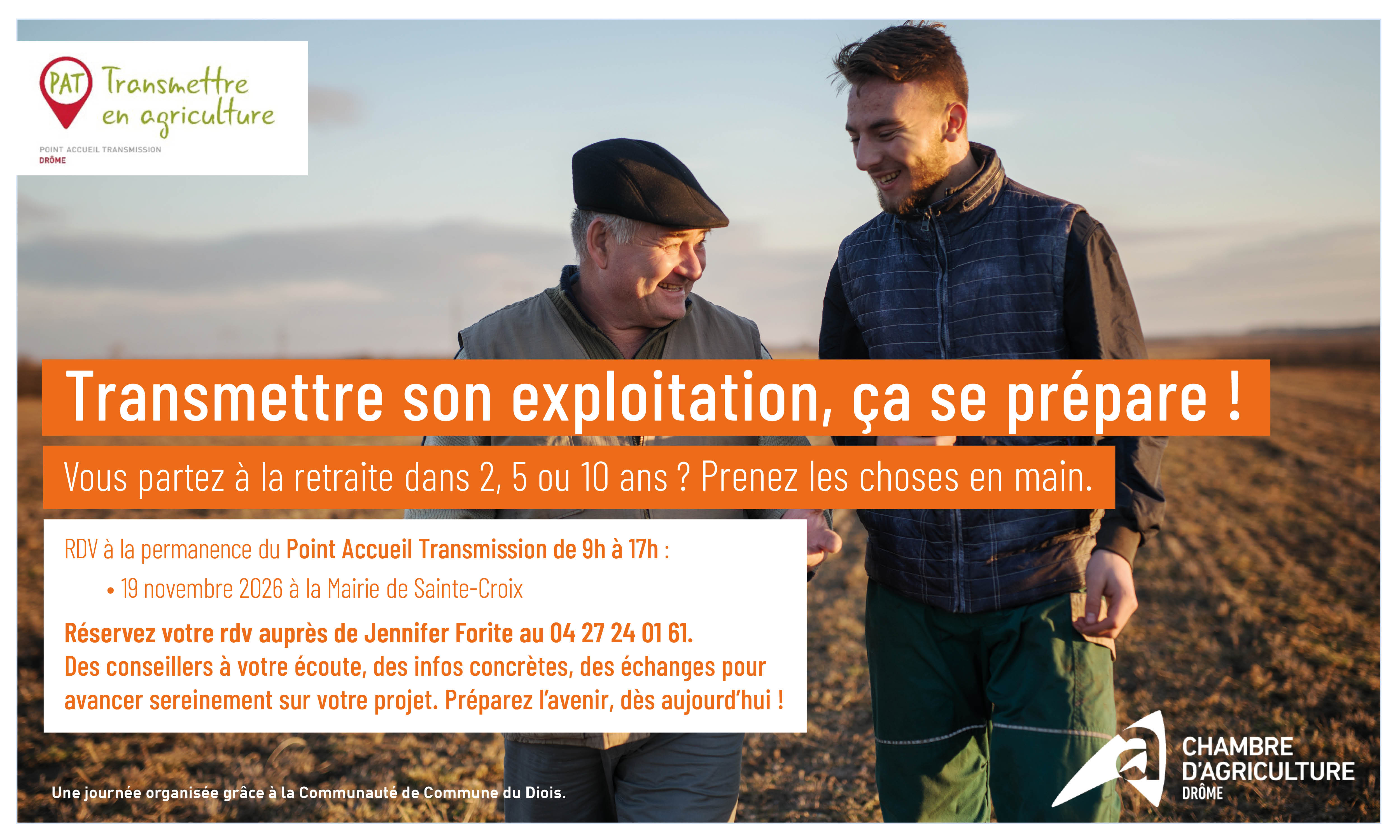 Informations sur les actions agricoles