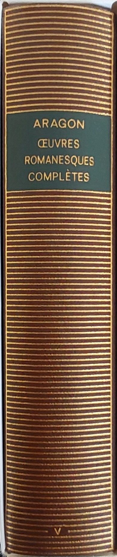 Volume 584 de Aragon dans la Bibliothèque de la Pléiade