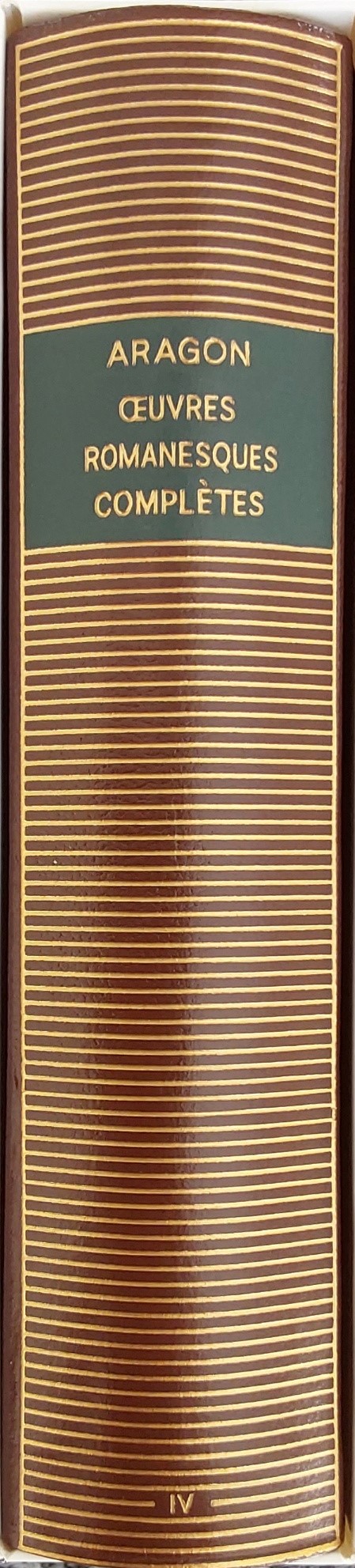 Volume 545 de Aragon dans la Bibliothèque de la Pléiade