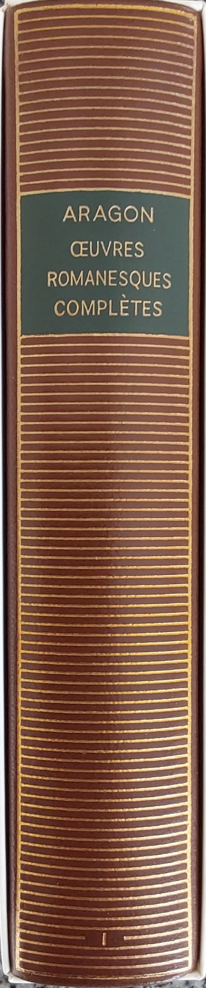 Volume 436 de Aragon dans la Bibliothèque de la Pléiade