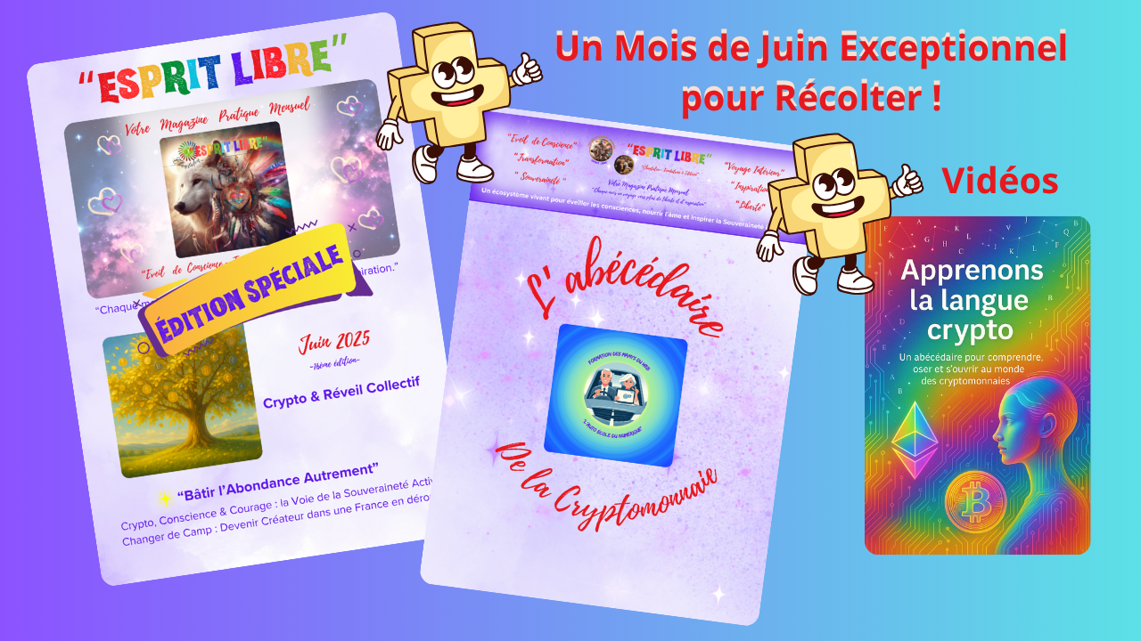 🪙✨ Edition Spéciale Crypto & Abécédaire – C’est en ligne !