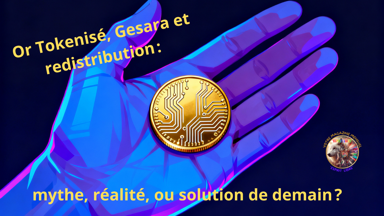 Or Tokenisé, Gesara et redistribution : mythe, réalité, ou solution de demain ?