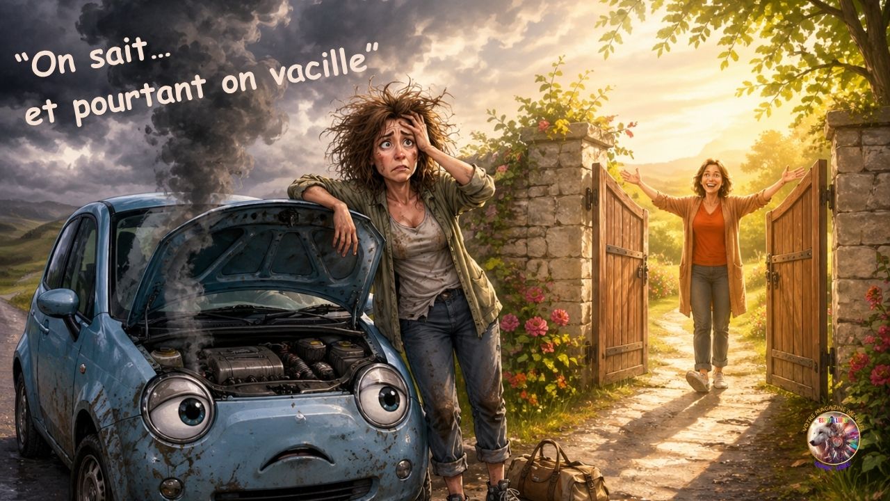 “On sait… et pourtant on vacille”