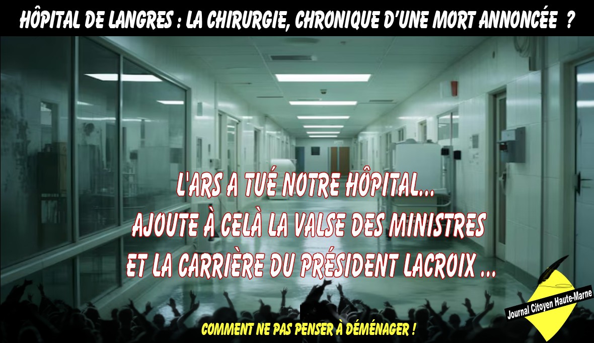 Hôpital de Langres : la chirurgie, chronique d’une mort annoncée ?