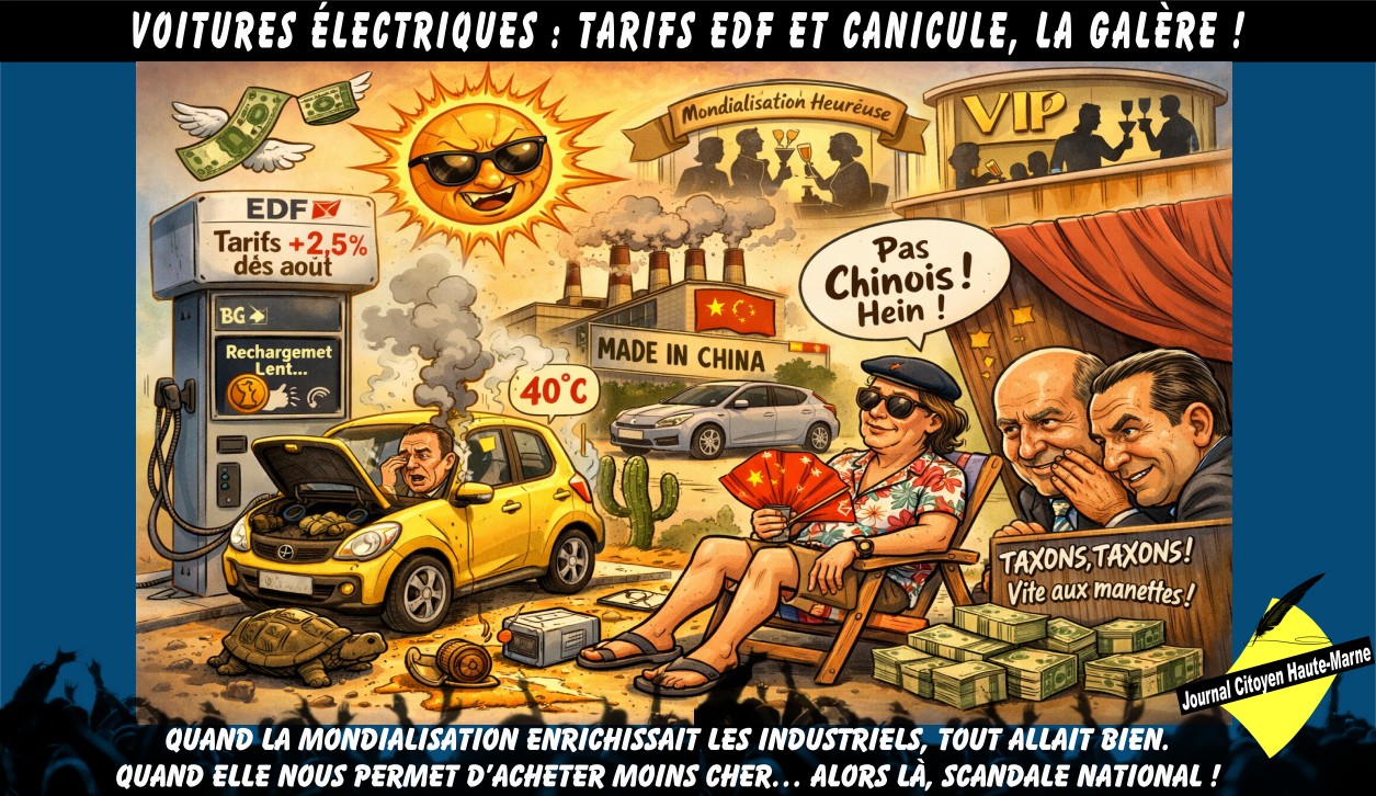 DOSSIER SPÉCIAL — Voitures électriques : entre canicule, tarifs EDF et contradictions politiques.